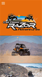 Mobile Screenshot of lasvegasrazoradventures.com